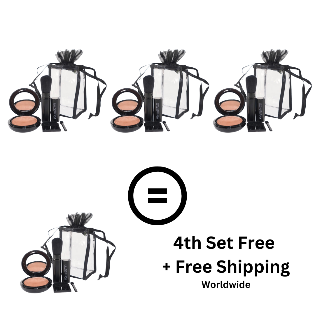 GO-NATURAL® ALL-IN-ONE® Powder - Travel Gift Set - LARGE