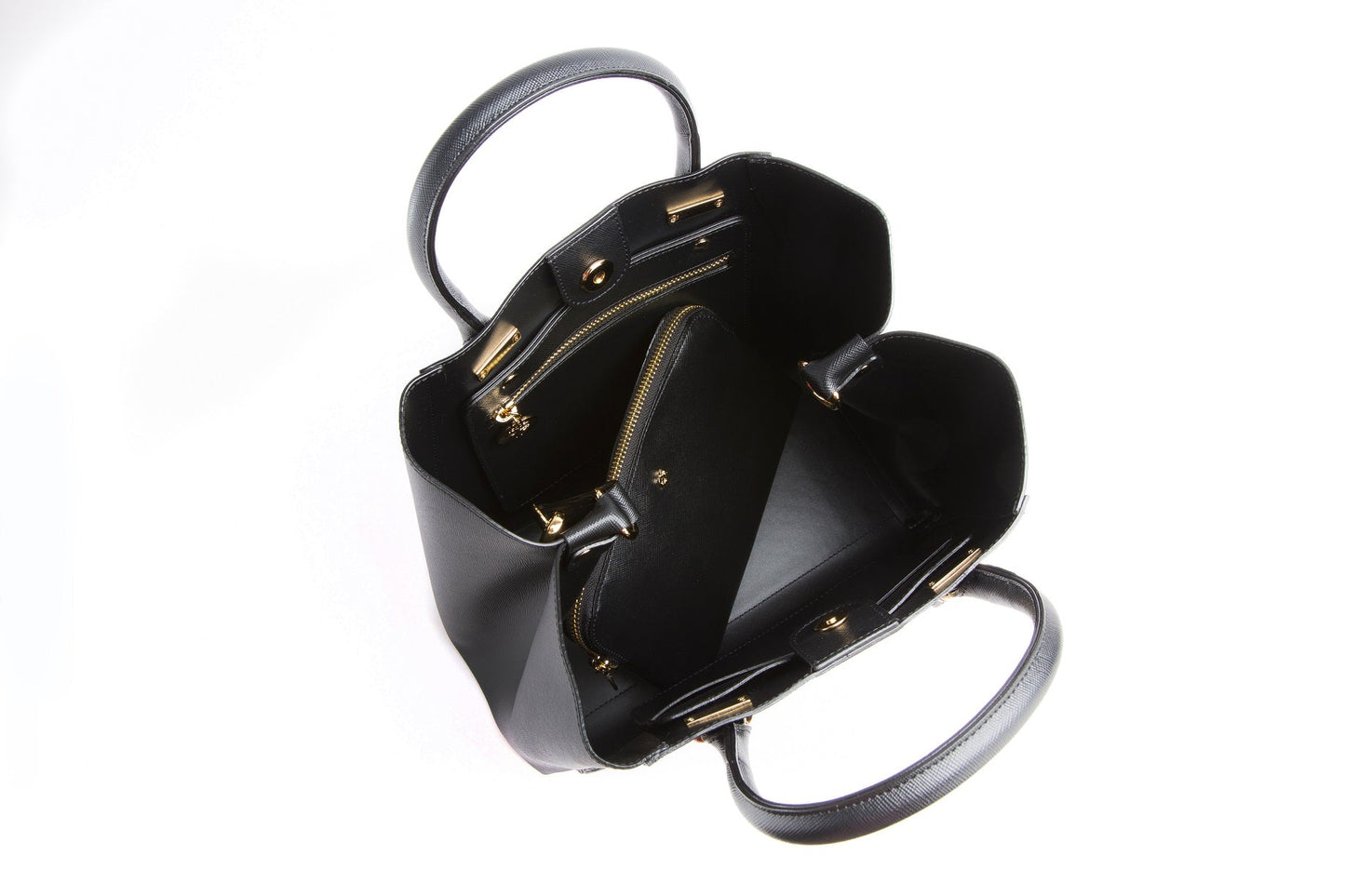 Jane - Black Vegan Leather Satchel