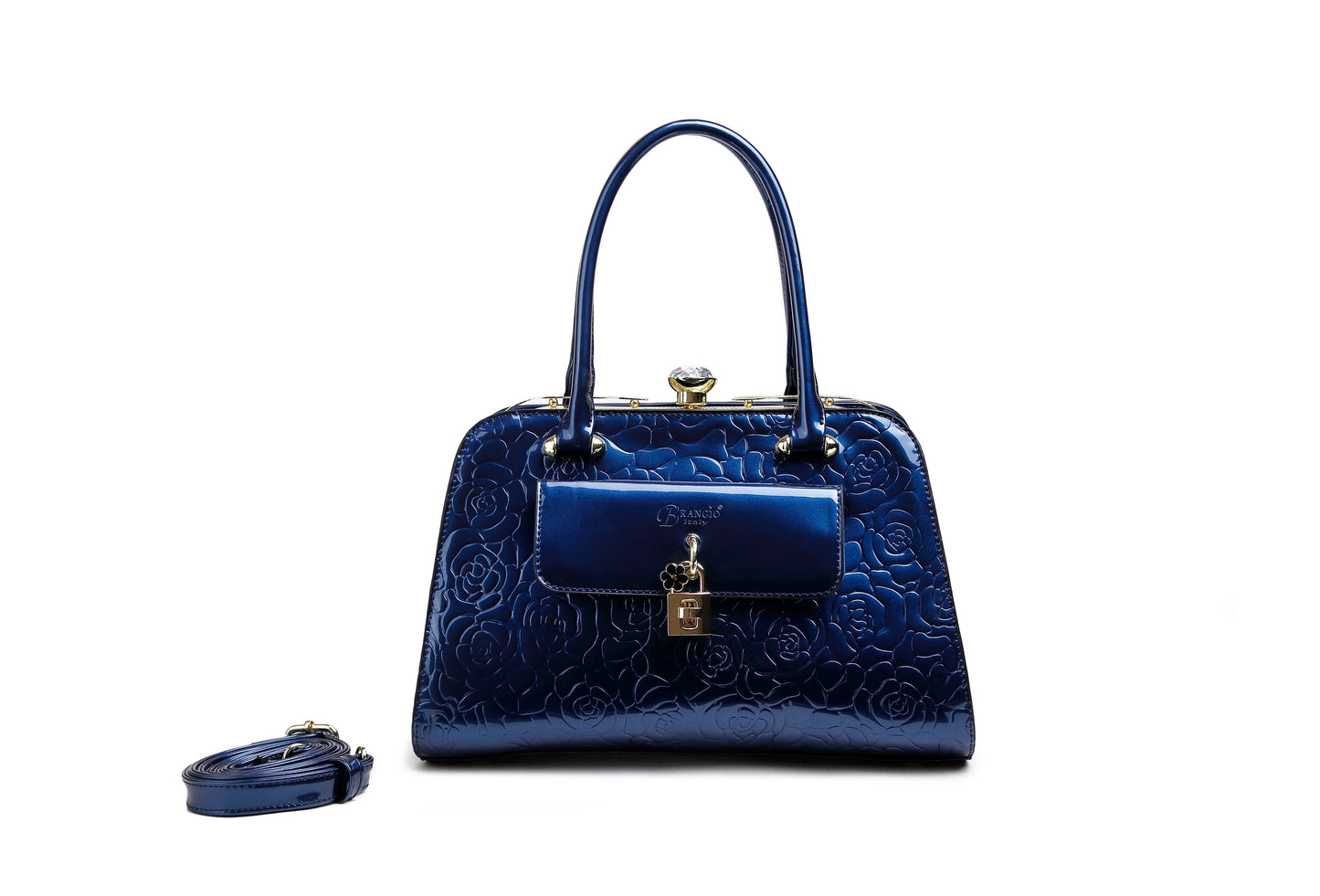 Rosy Lox Luggage 3 Pcs. Vegan Leather Suitcase Set