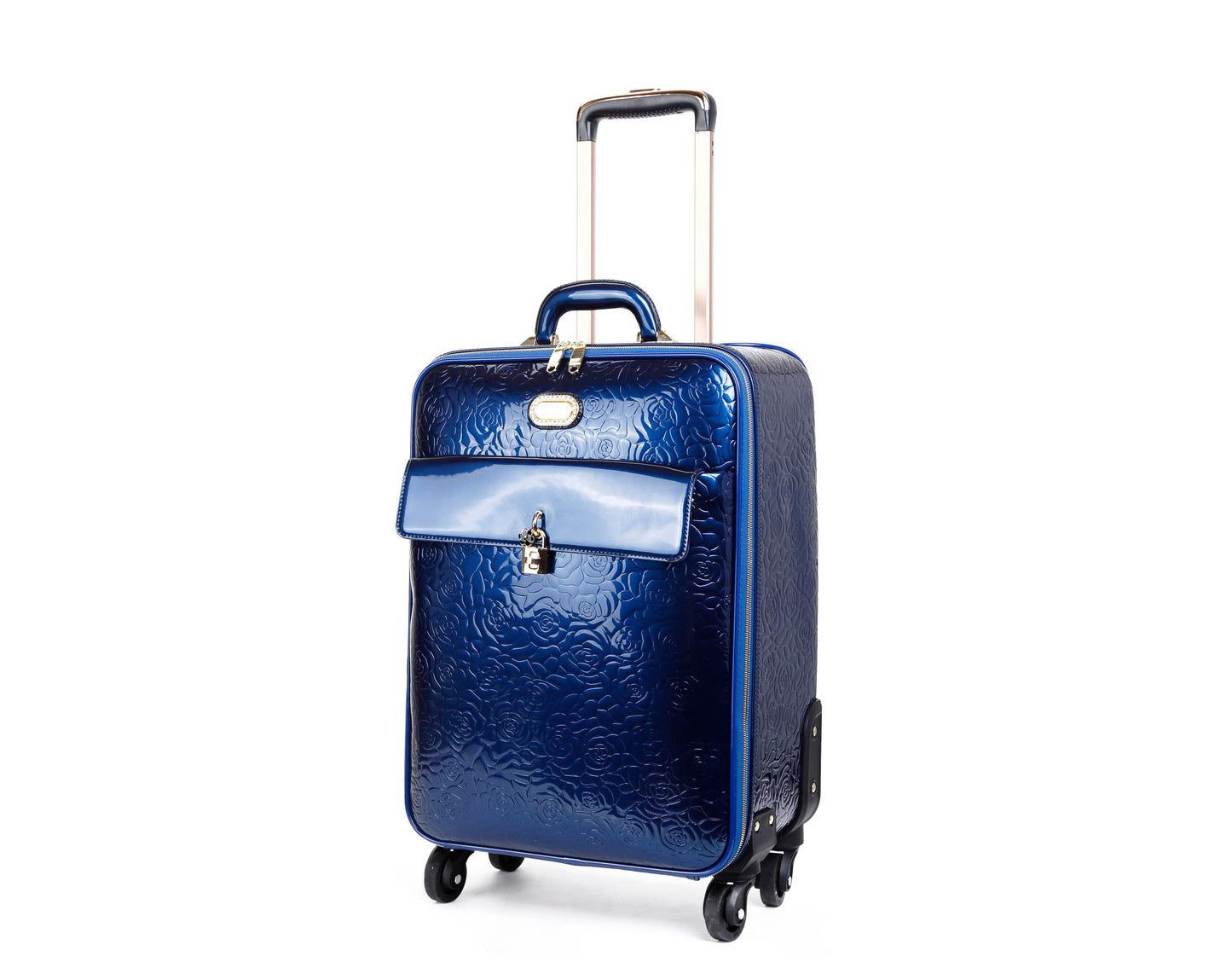 Rosy Lox Luggage 3 Pcs. Vegan Leather Suitcase Set