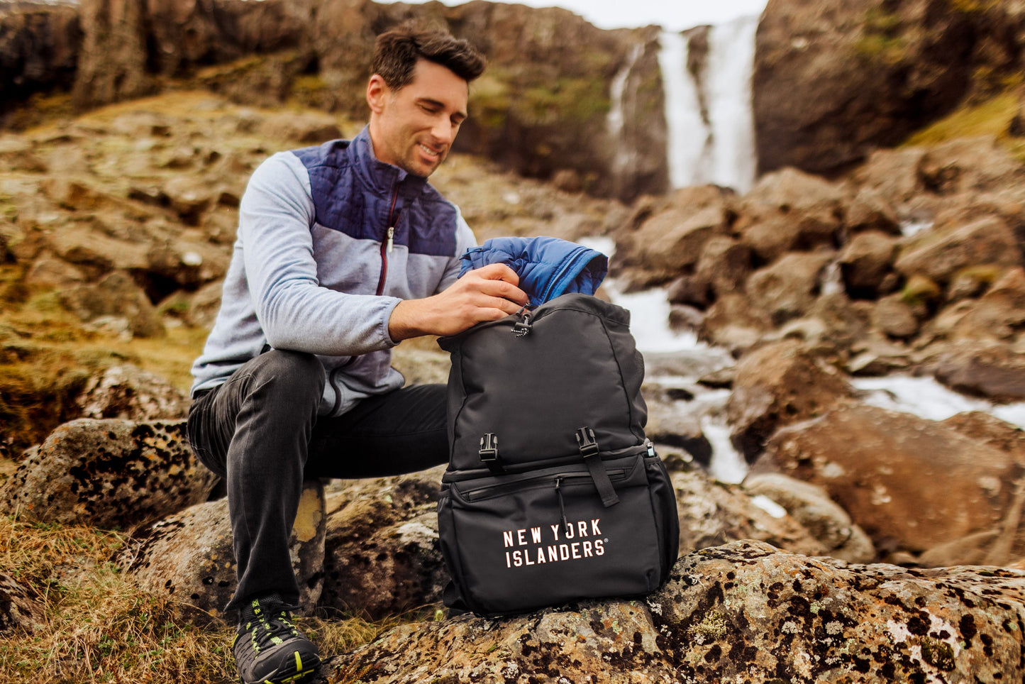 New York Islanders - Tarana Recycled Backpack Cooler