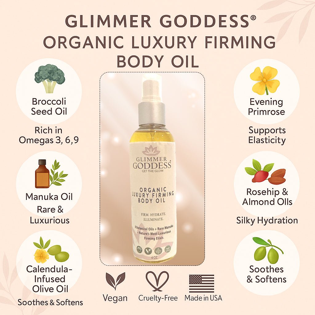 Organic Luxury Firming Body Oil – Anti-Aging Treatment