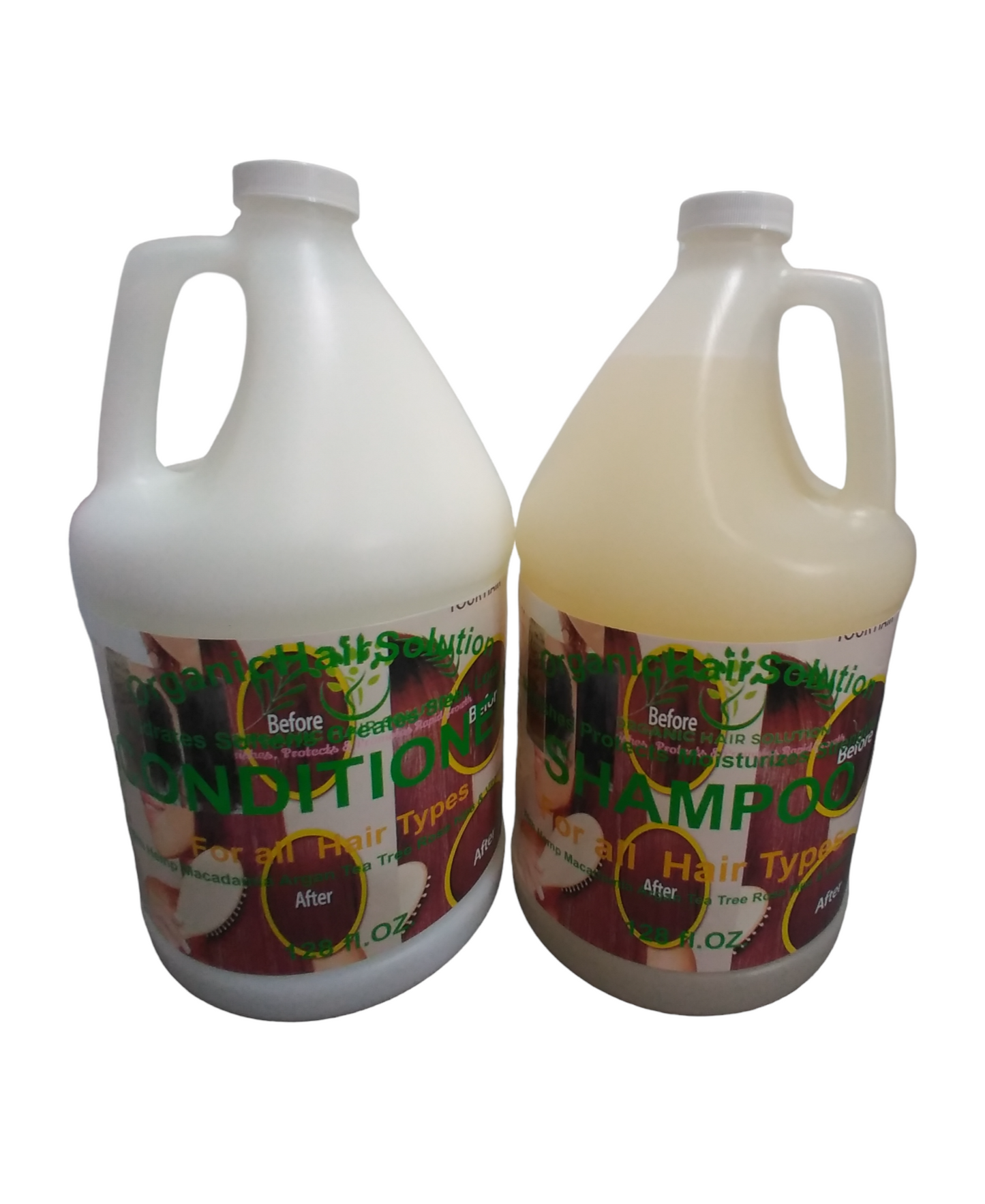 WHOLESALE-HAIR CARE-PRIVATE LABELS- (4 Gallons)  SHAMPOO-CONDITIONER- Hair GROWTH OIL-GROWTH SERUM-with Peppermint Oil, Tea Tree Oil, Argan oil, Jojoba seed, Avocado oil, Castor oil, Sweet Almond, Vitamin E Oil for Scalp and Hair